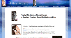 Desktop Screenshot of bliss-music.com